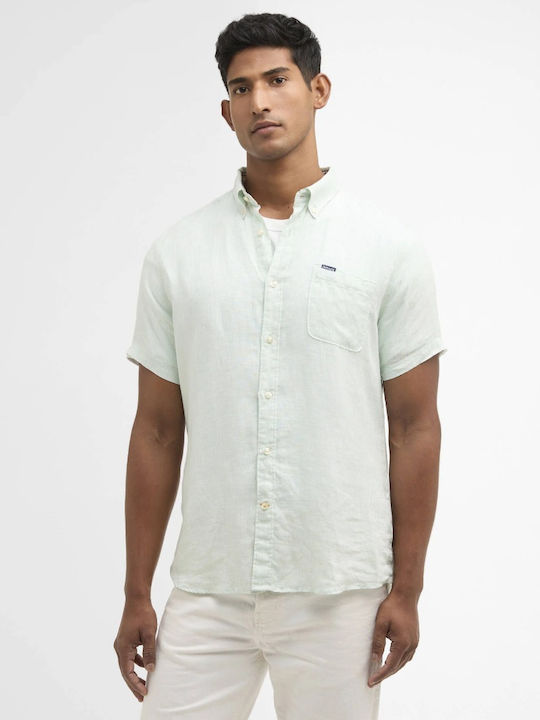 Barbour Short Sleeve Mint Shirt