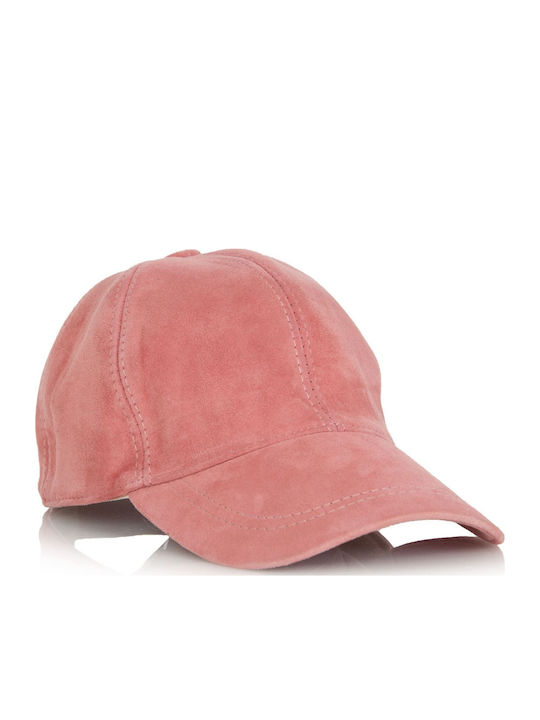 Leather Jockey Cap Mavrudis Mrdline 4910119 Pink