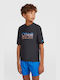 O'Neill Skins S Kids Swimwear Rashguard Black