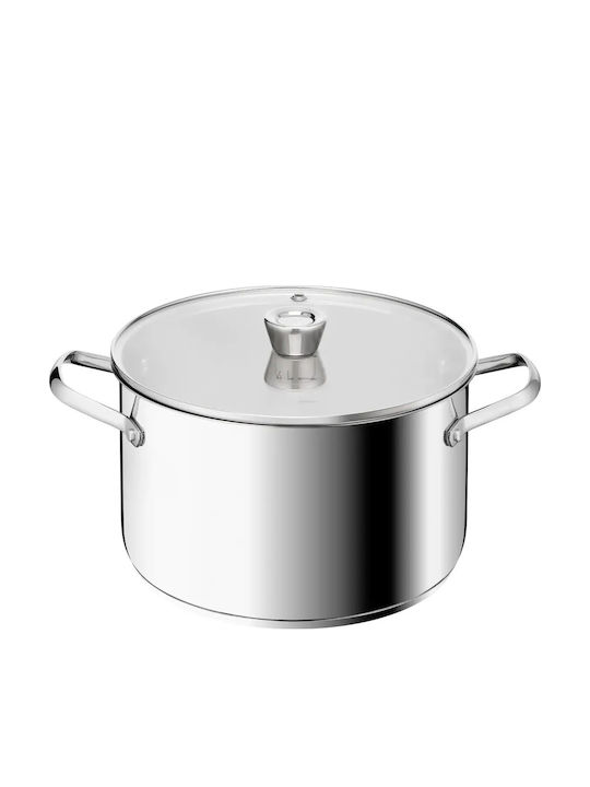 Tefal Rostfreier Stahl Marmite Topf 7,7 l /