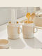 Beige Cutlery Drainer 13.5x11x14cm
