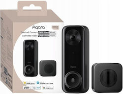 Aqara Σετ Θυροτηλεόρασης Wi-Fi Συμβατό με Alexa, Google Home και Apple HomeKit Μαύρο