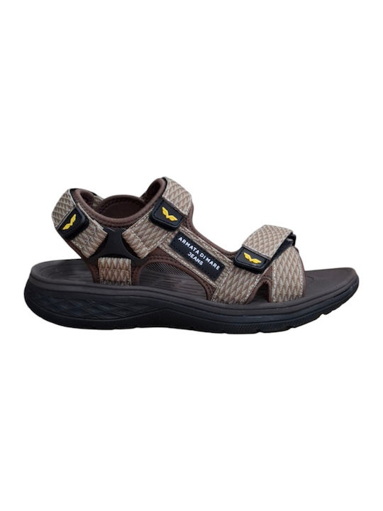 Men's Sandals In Brown Colour