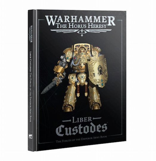 Warhammer Horus Heresy Liber Custodes Streitkräfte Kaiser Armee Buch