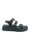 Women's Flat Sandals Black