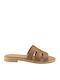 Women's Flat Sandals Brown