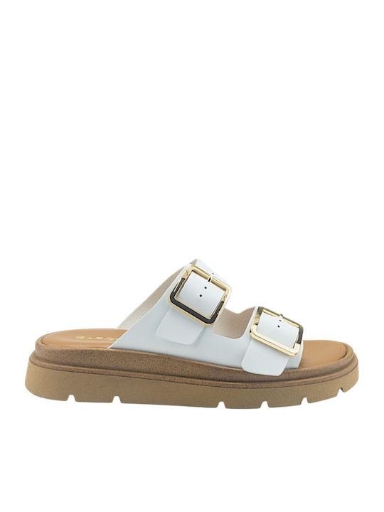 Barocco White Sandals