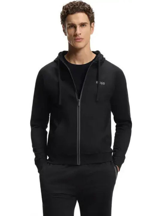 Cardigan With Hood Black
