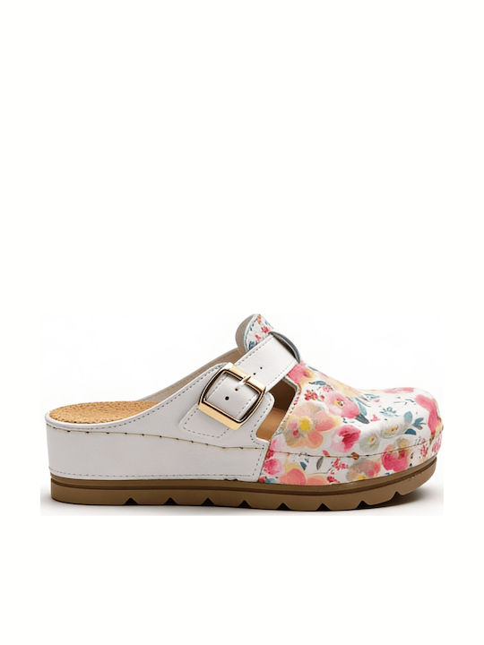 Comfort Way Shoes Women's Leather Anatomical Clogs