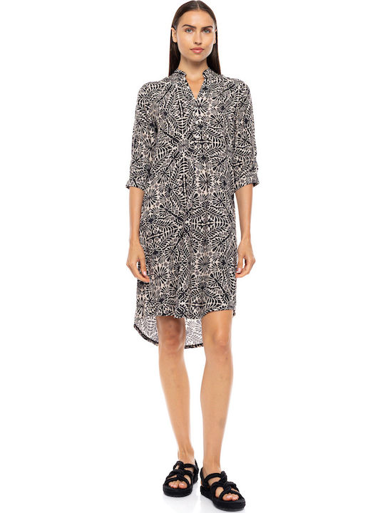 Pink Label Damenbademode Beiges Kaftan