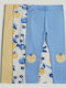 Set Kids Long Orange Leggings