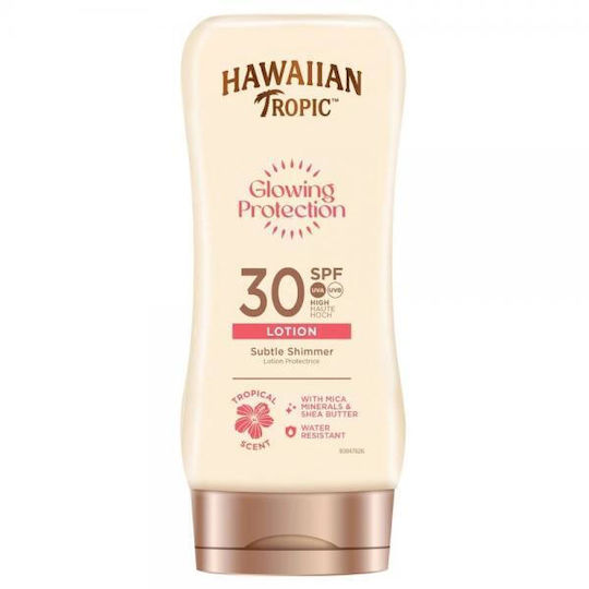 Hawaiian Tropic Glowing Protection Αδιάβροχο Αντηλιακό Σώματος SPF30 170ml