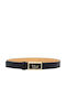 Leather Women's Belt Black