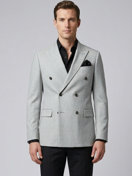 Sommer Herrenanzugsjacke Grau