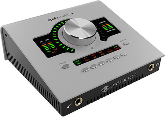 Universal Audio Apollo Twin X QUAD Gen 2 Studio+ Externe Kommerzielle Soundkarte mit 3.5mm Anschluss Thunderbolt 3