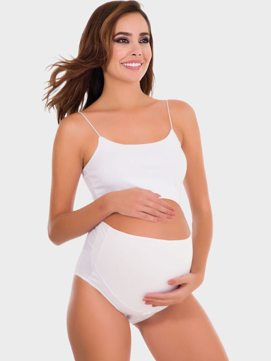 Maternity Briefs Berrak High Waist White Brk11648-2-white