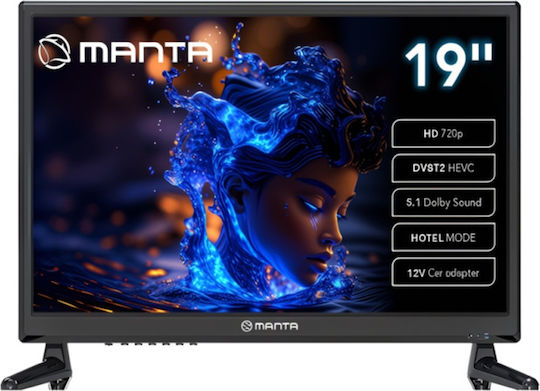 Manta Телевизор 19" HD Ready LED MATV001LHN19 (2026)