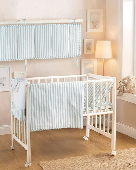 Rythmos Set Baby Duvet Cover with Pillowcase Eloise Green 110x160cm
