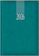 THeofylaktos Daily Diary 2026 Sidney Classic Petrol Blue 17x24cm 68620.c64