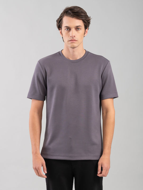 200 Short Sleeve Blouse Gray
