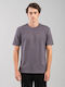 200 Short Sleeve Blouse Gray