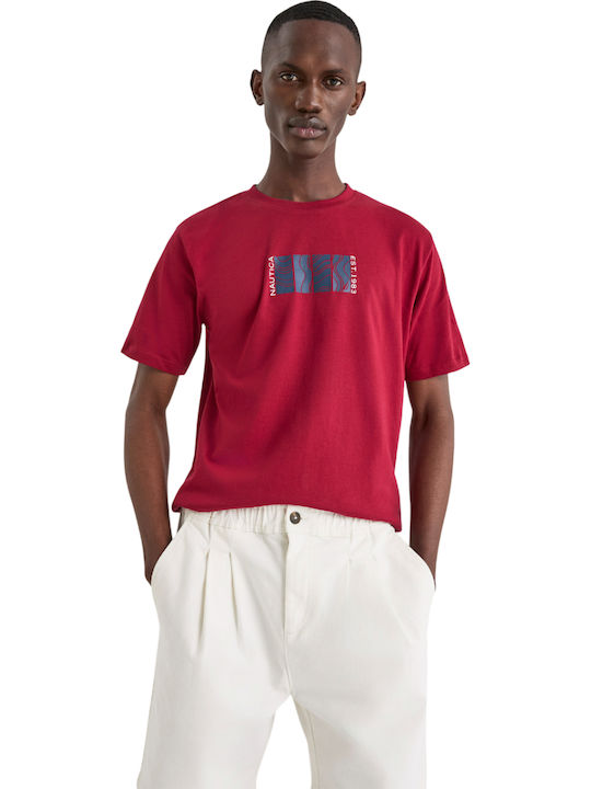 Nautica T-shirt Dark Red