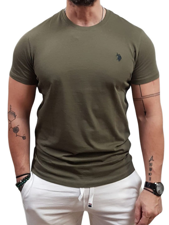 U.S. Polo Assn. Polo Short Sleeve Blouse Khaki