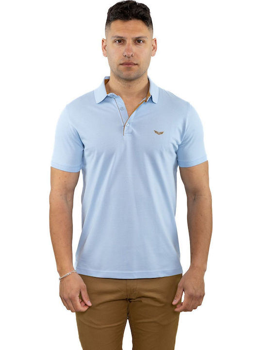 Polo Herrenblusen Hellblau