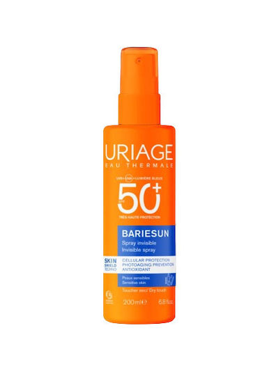 Uriage Cremă Solară Rezistentă la Apă pentru Față și Corp SPF50+ sub Formă de Spray 200ml