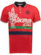 Polo Blouse Short Sleeve Red