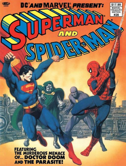 Τεύχος Dc And Present Superman And Spider-man Treasury Edition 1, Vol. 1 PB