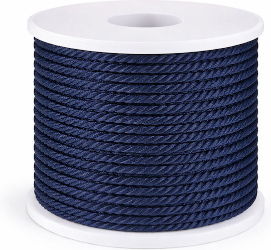 Schnürsenkel Rayon 0,3cm Blau 50m