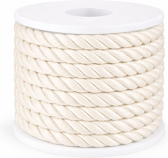 Schnürsenkel Rayon 0,9cm Beige 15m