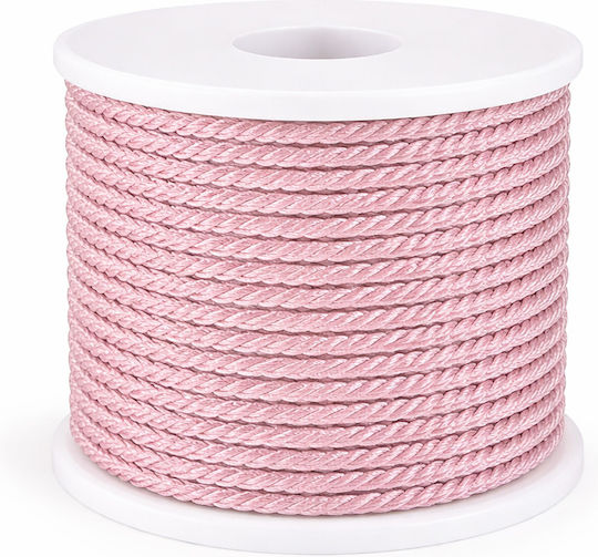 Schnürsenkel Rayon 0,3cm Rosa 50m