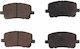 Toyota Avensis Verso 01-05 2.0 D4d Bremsbelag Vorderseite