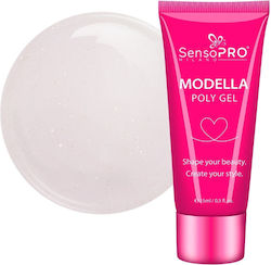 Polygel Modella Sensopro Mailand Satin Rosa 15ml