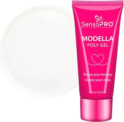 Polygel Modella Sensopro Milano Glass Clear 15ml