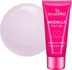 Polygel Modella Sensopro Milano Rosa Whisper 15ml