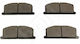 Front Brake Pads Carina 1.6-2.0 83 Ay040ty012
