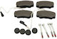 Nissan Cabstar Back Brake Pad Set 2 Sensors D4060-ma000