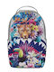 Sprayground Shark School Bag Backpack Multicolour