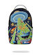 Sprayground Space Σχολική Τσάντα Πλάτης Πολύχρωμη