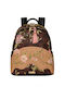 Sprayground School Backpack Brown with Water Bottle Holder
