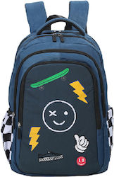Lyc Sac Skate Schulranzen Blau