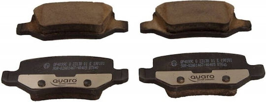 Mercedes-Benz Brake Pads Back W168 A Class Quaro Silver Ceramic