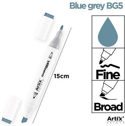 Artix Μαρκαδόρος Σχεδίου Blue Grey