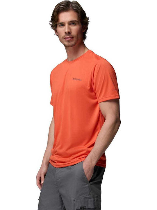 Columbia Hike Athletic T-shirt Orange