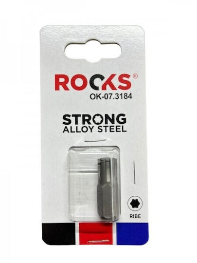 Rooks 10 Mm Screwdriver Bit 3/8 Ribe M10 X 30 Mm S2