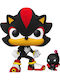 Funko Pop! Spiele: Sonic The Hedgehog - Shadow mit Dark Chao 1151 Beflockte Sonderausgabe