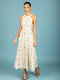 Summer Midi Dress Ecru